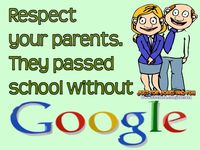 Your Parents Passed School without Google