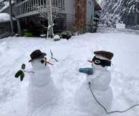 Snowman Stickup
