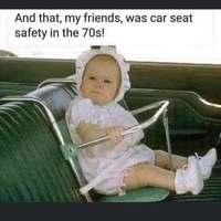 Vintage Child safety seat 