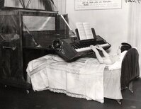Piano that was designed for those confined to bed