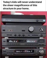 Stereo stack of yesteryear