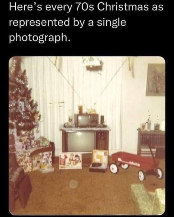A 1970s Holiday Scene