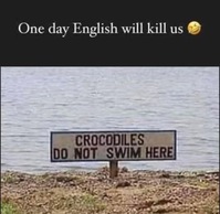 English will kill us