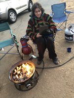 Campside, with the Astroscan, ready for nightfall and some planetary observations