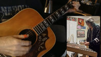 A shot from the video