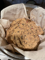 Christmas Pudding, steaming