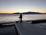 Playing at dawn
